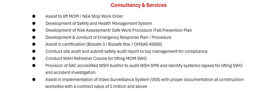 Consultancy and Services